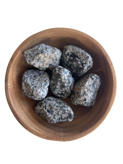 Snowflake Obsidian Crystal Rough Chunk Natural Mineral - 4 to 8cm