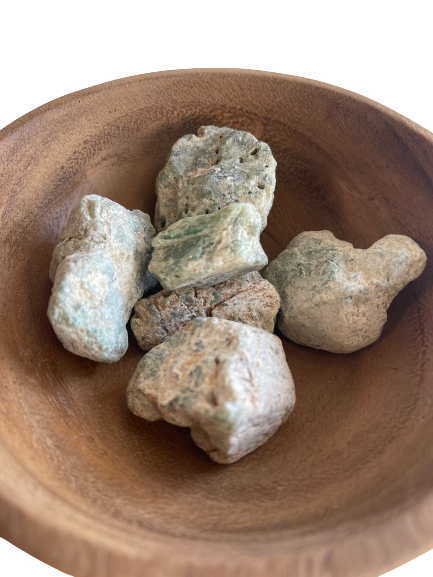 Apatite Rough Chunk Natural Mineral - 2 to 4cm