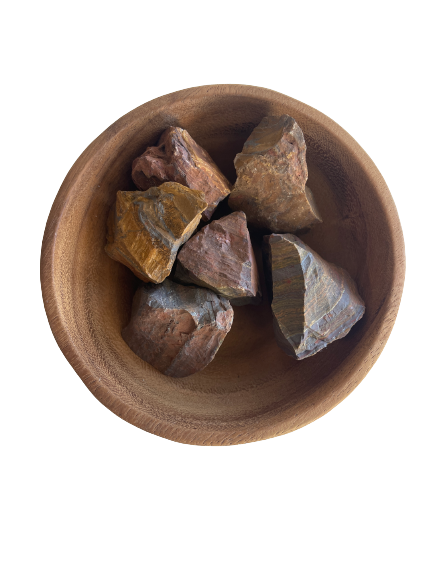 Tiger Iron Crystal Rough Chunk Natural - 4 to 8cm