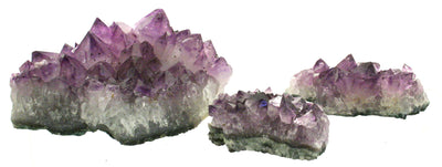 Amethyst Crystal Cluster Druze Plate Naturally Grown From Brazil 240-300g