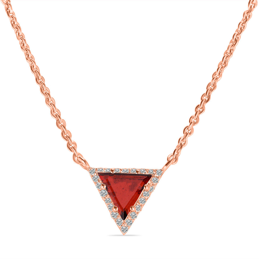 Garnet elephant necklace hotsell