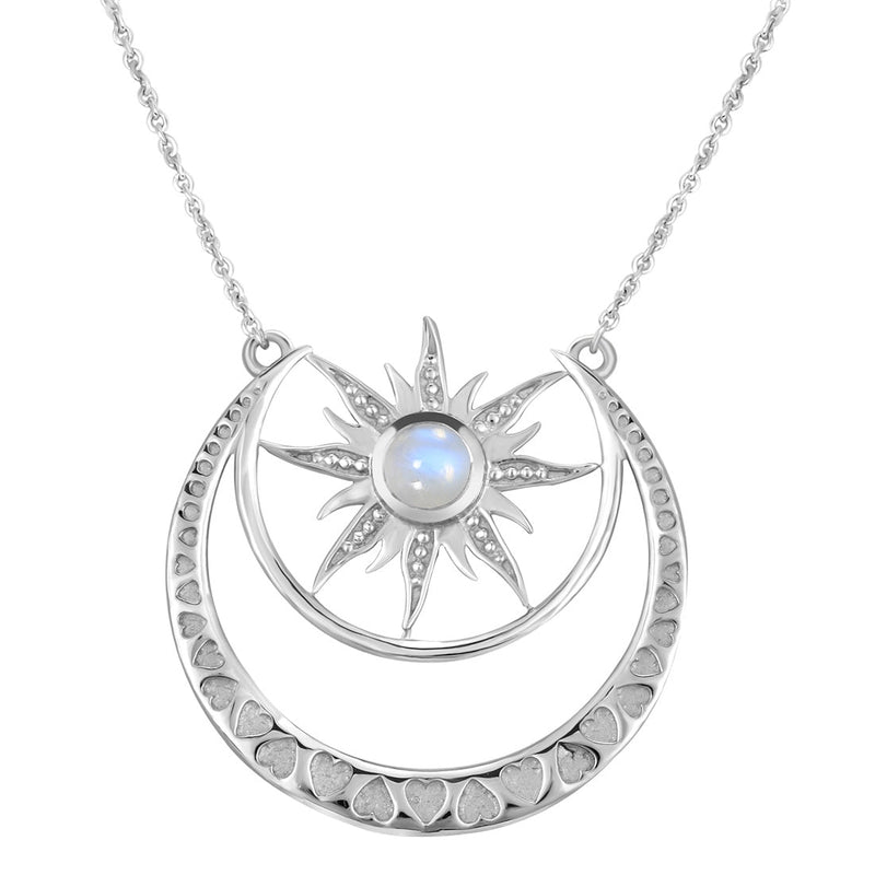 Moonstone Silver Astrid Necklace