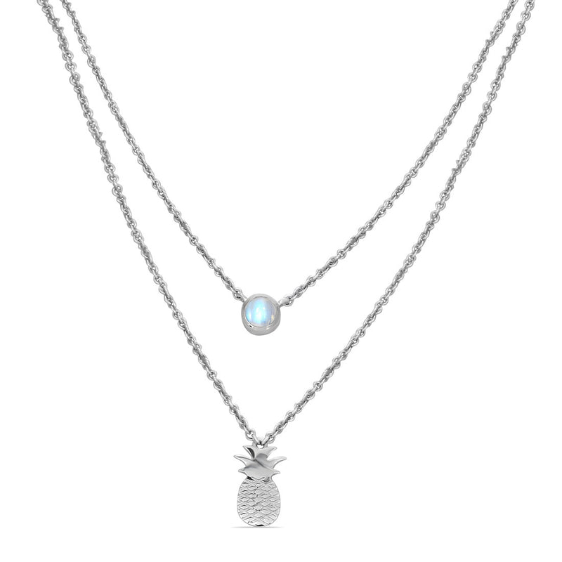 Silver Sweet Pine Necklace