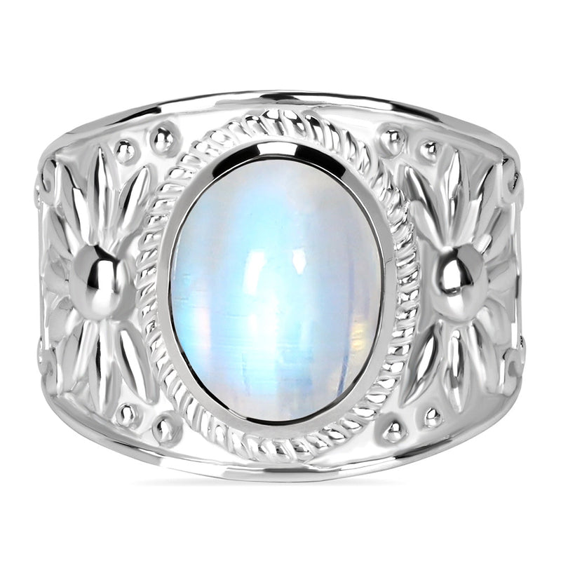 Moonstone Silver Selena Ring