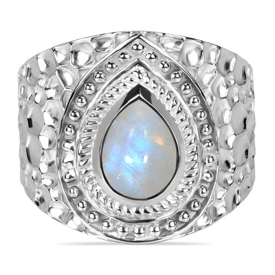 Moonstone Silver Venus Ring