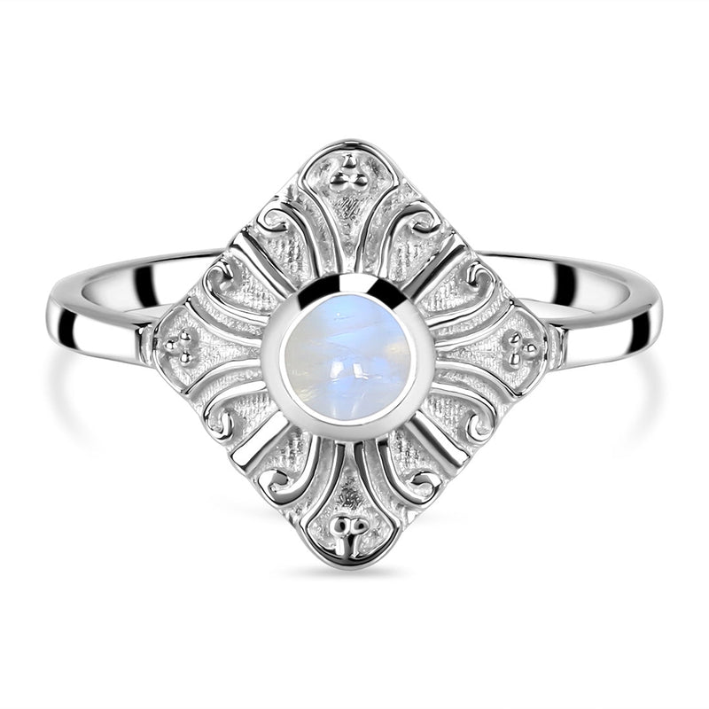 Moonstone Silver Airlia Ring