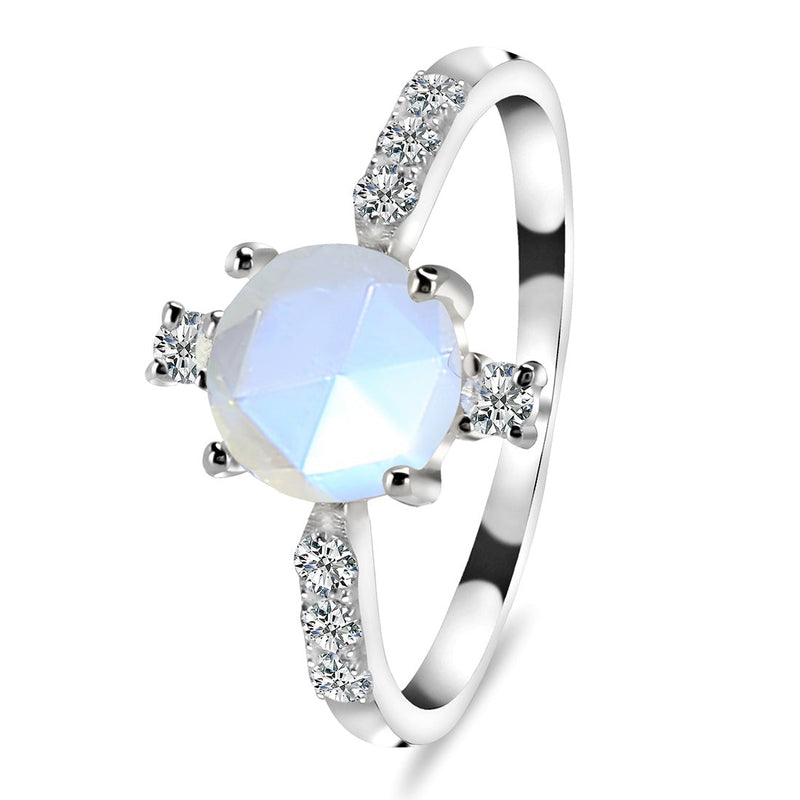 Moonstone Silver Allegra Ring