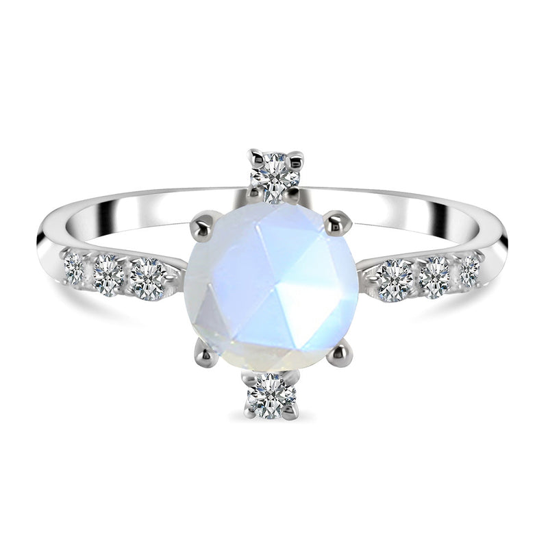 Moonstone Silver Allegra Ring