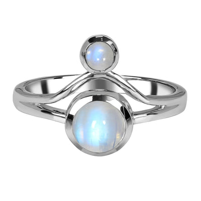 Moonstone Silver Dior Ring