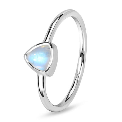 Moonstone Silver Clara Ring
