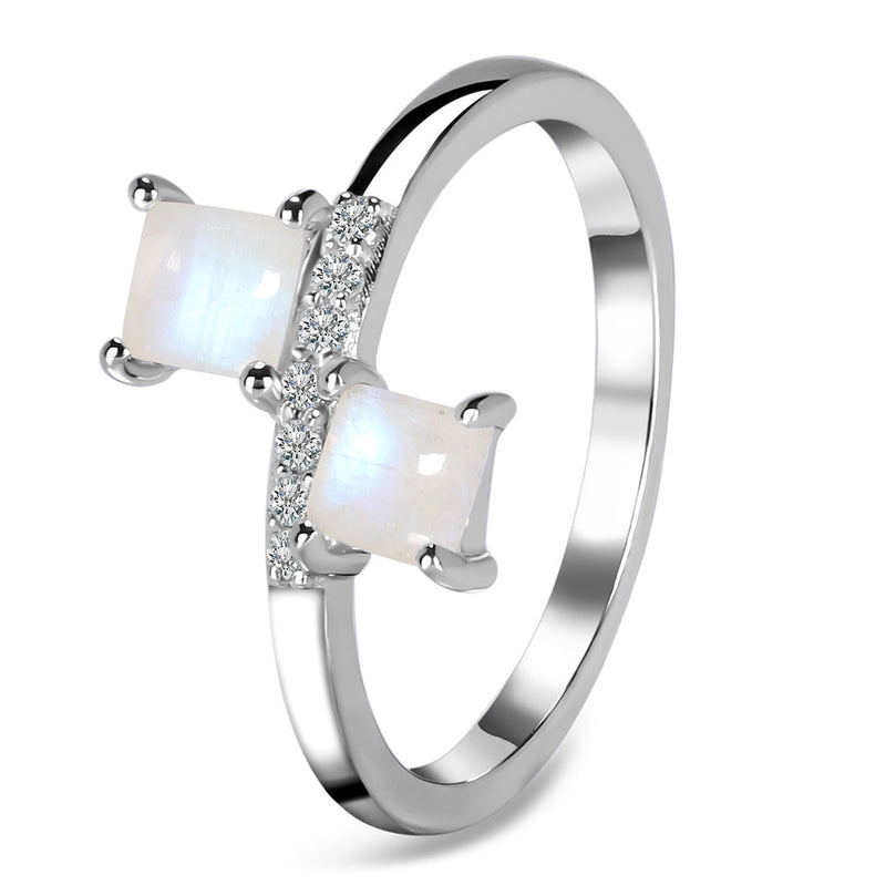 Moonstone Silver Corlette Ring