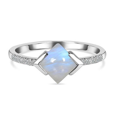 Moonstone Silver Mabel Ring