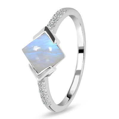 Moonstone Silver Mabel Ring