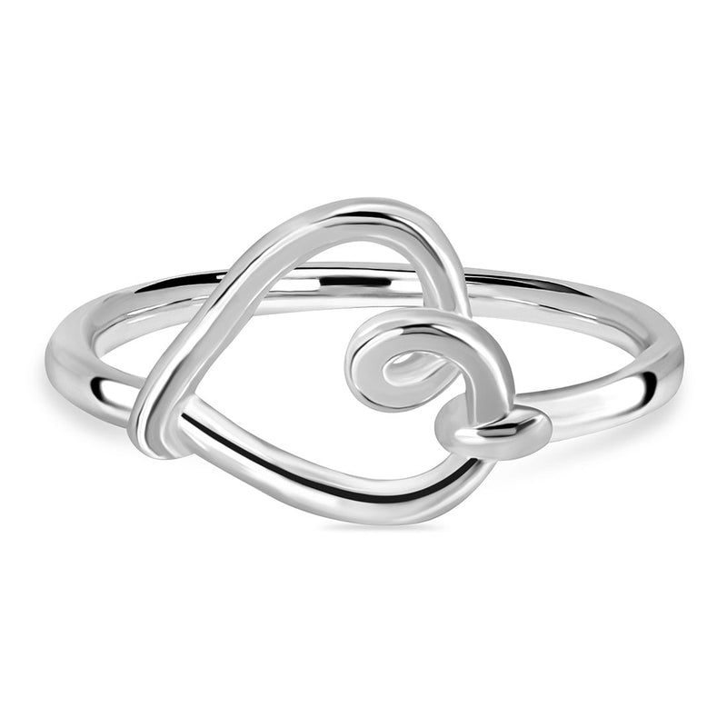 Silver Heart Ring
