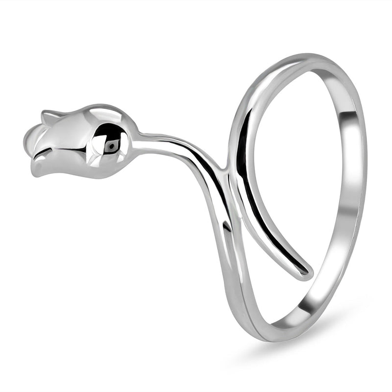 Silver Rose Ring