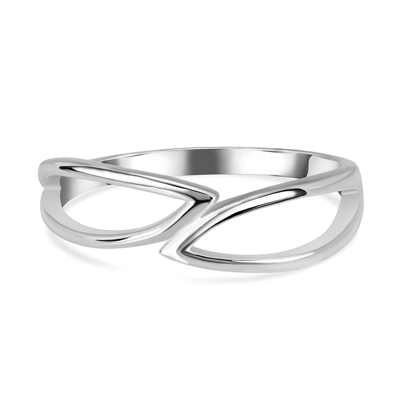 Silver Koi Ring