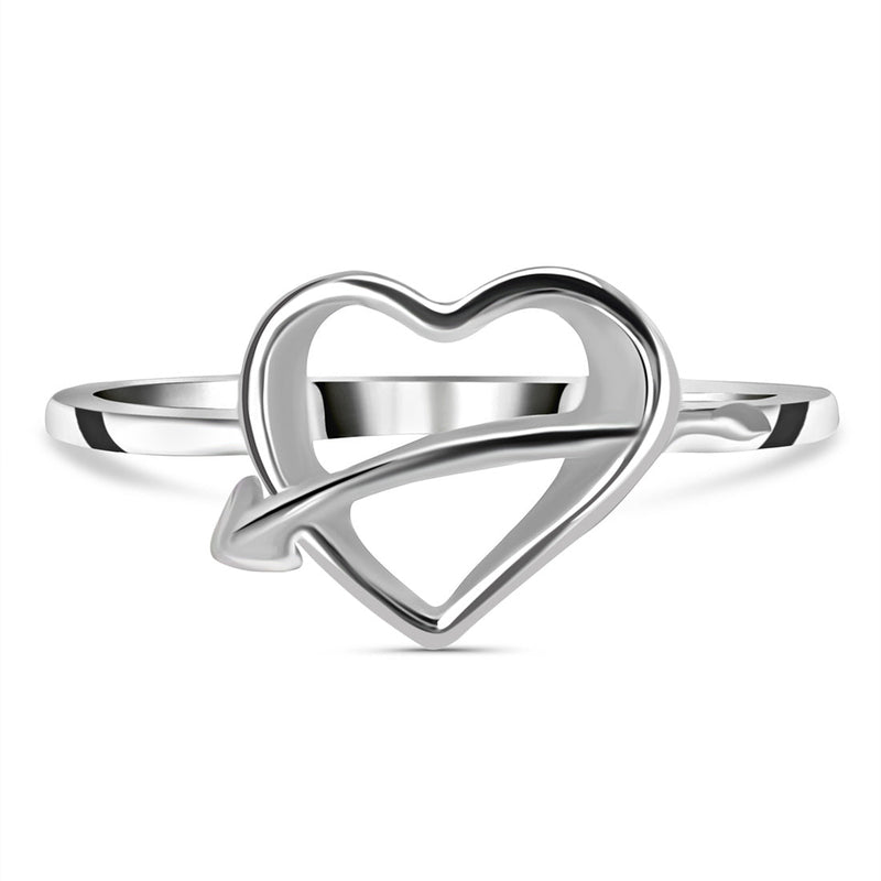 Silver Cupid Ring