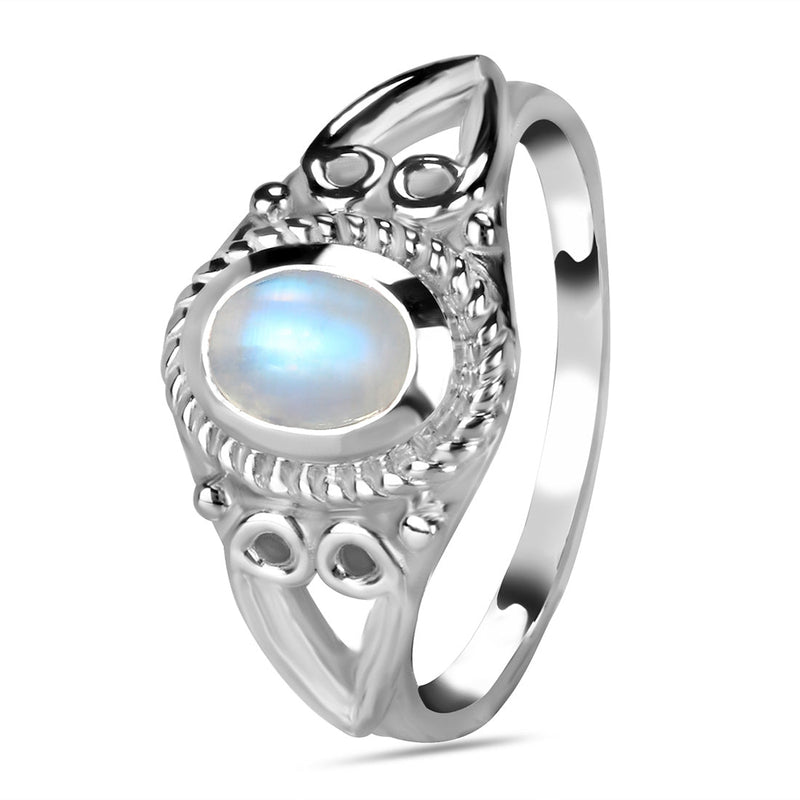 Moonstone Silver Johanna Ring