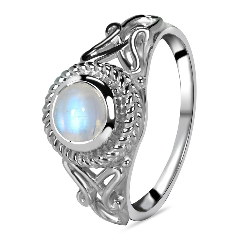 Moonstone Silver Helene Ring