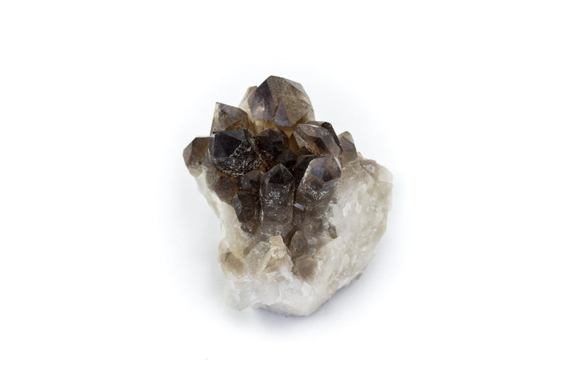 Smokey Quartz Crystal Cluster Naturally Grown From Brazil 90-130g