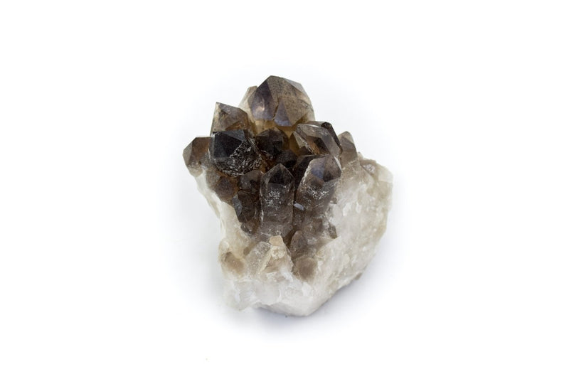 Smokey Quartz Crystal Cluster Naturally Grown From Brazil 160-200g