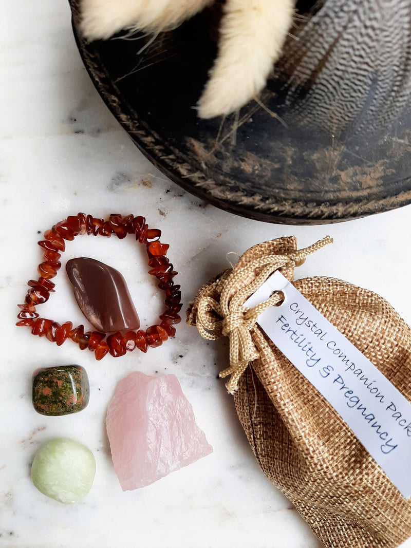 Fertility & Pregnancy Crystal Companion Pack